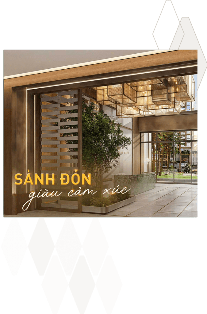 Sảnh thang máy căn hộ lumiere midtown by nexus insight