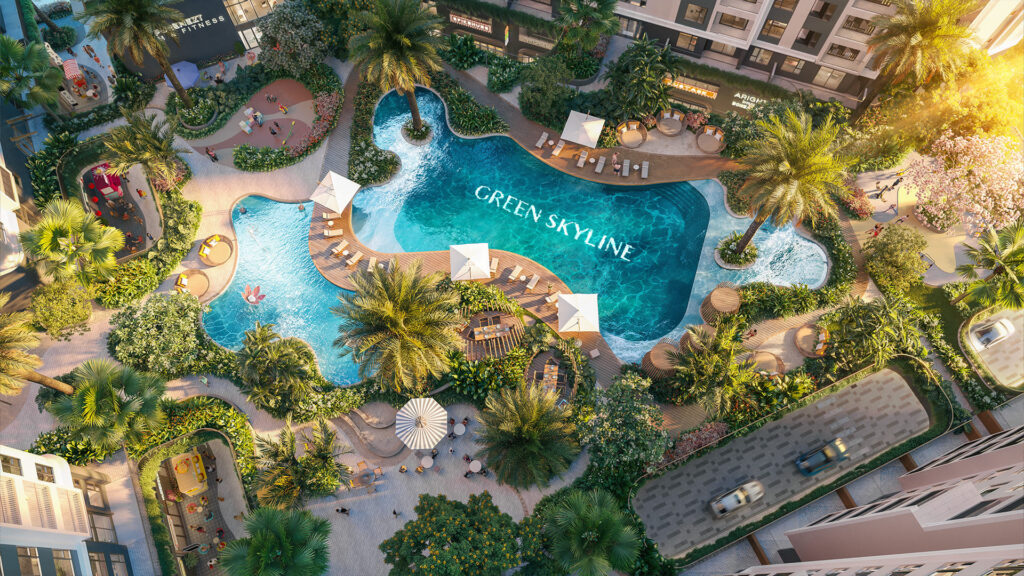 Tiện ích dự án green skyline by TBS Land